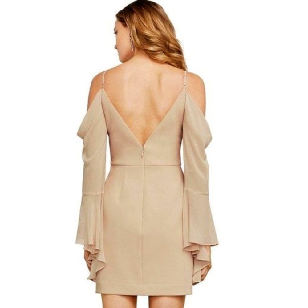 BCBG MAXAZRIA Palm Cold-Shoulder Dress $248.00 - Picture 3 of 9